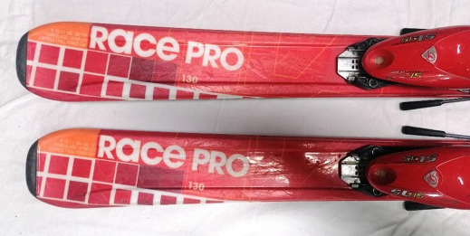 Použité dětské lyže Elan Race Pro Red 130cm